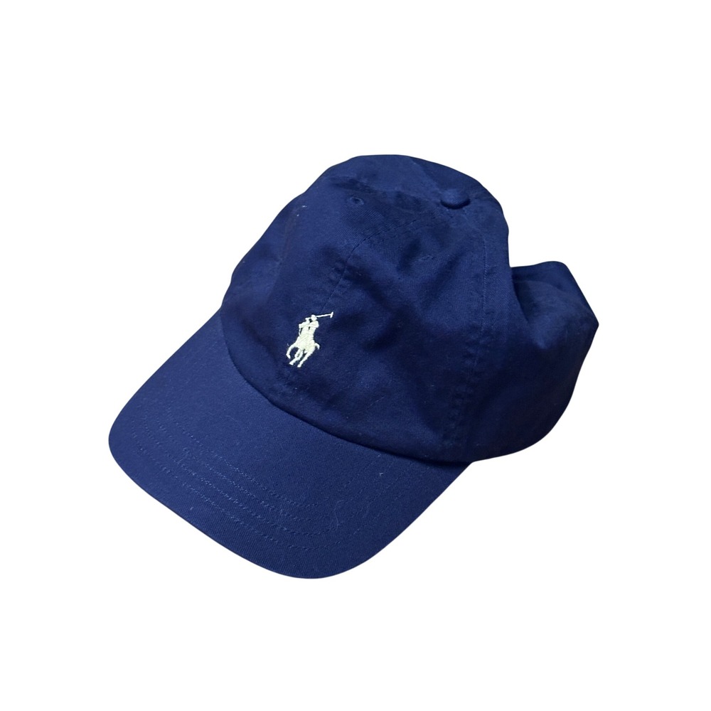 Ralph Lauren The Iconic Cotton Chino Ball Cap Newport Navy Blue